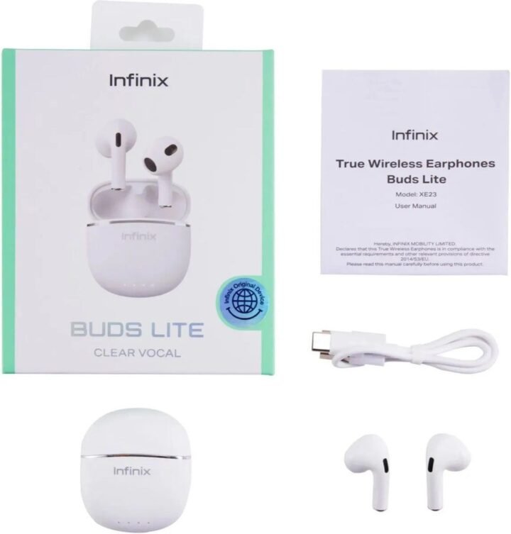 Infinix Buds Lite XE23 True Wireless Earphones